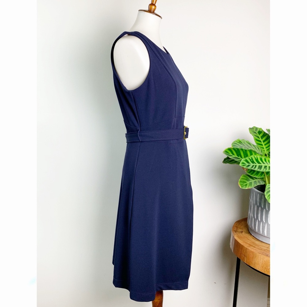 NWT NANETTE nanette lepore Belted Sleeveless Dress - Picture 2 of 8